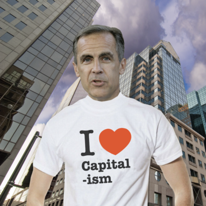 Mark Carney wants you to believe in the free market