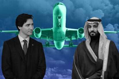 Saudi dictators behind new plane for PM Trudeau