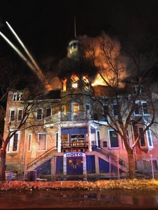 In the ashes of a labour landmark