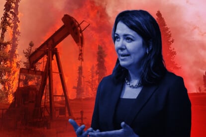 Alberta elects ‘unhinged’ right-wing oil lobbyist as premier