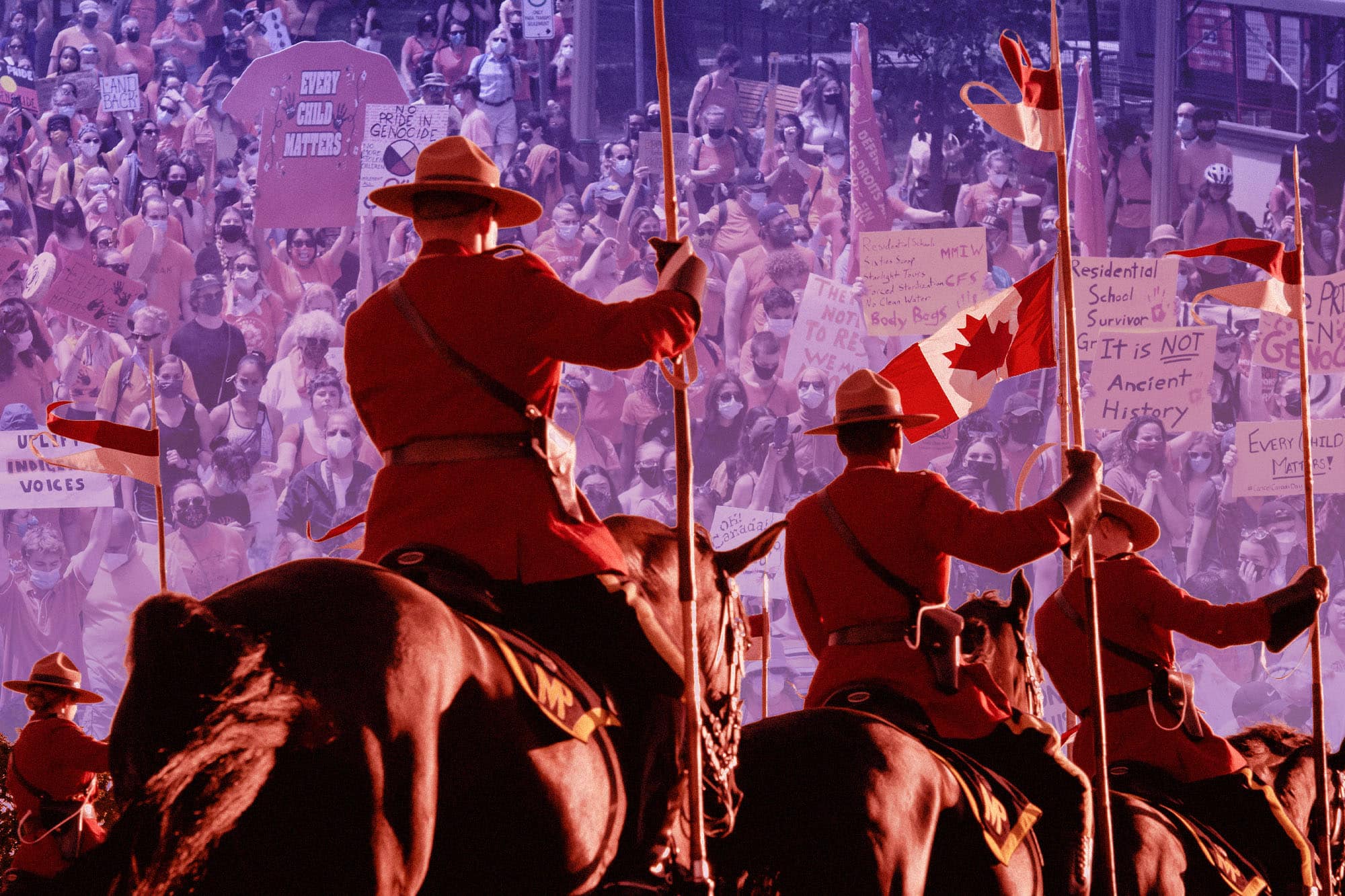 The RCMP suppresses honest reporting about colonialism