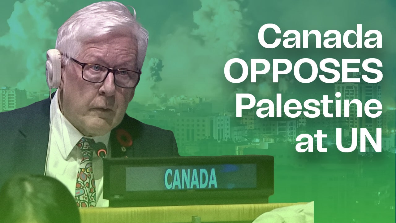 Canada has voted against Palestine 150 times at UN in past decade