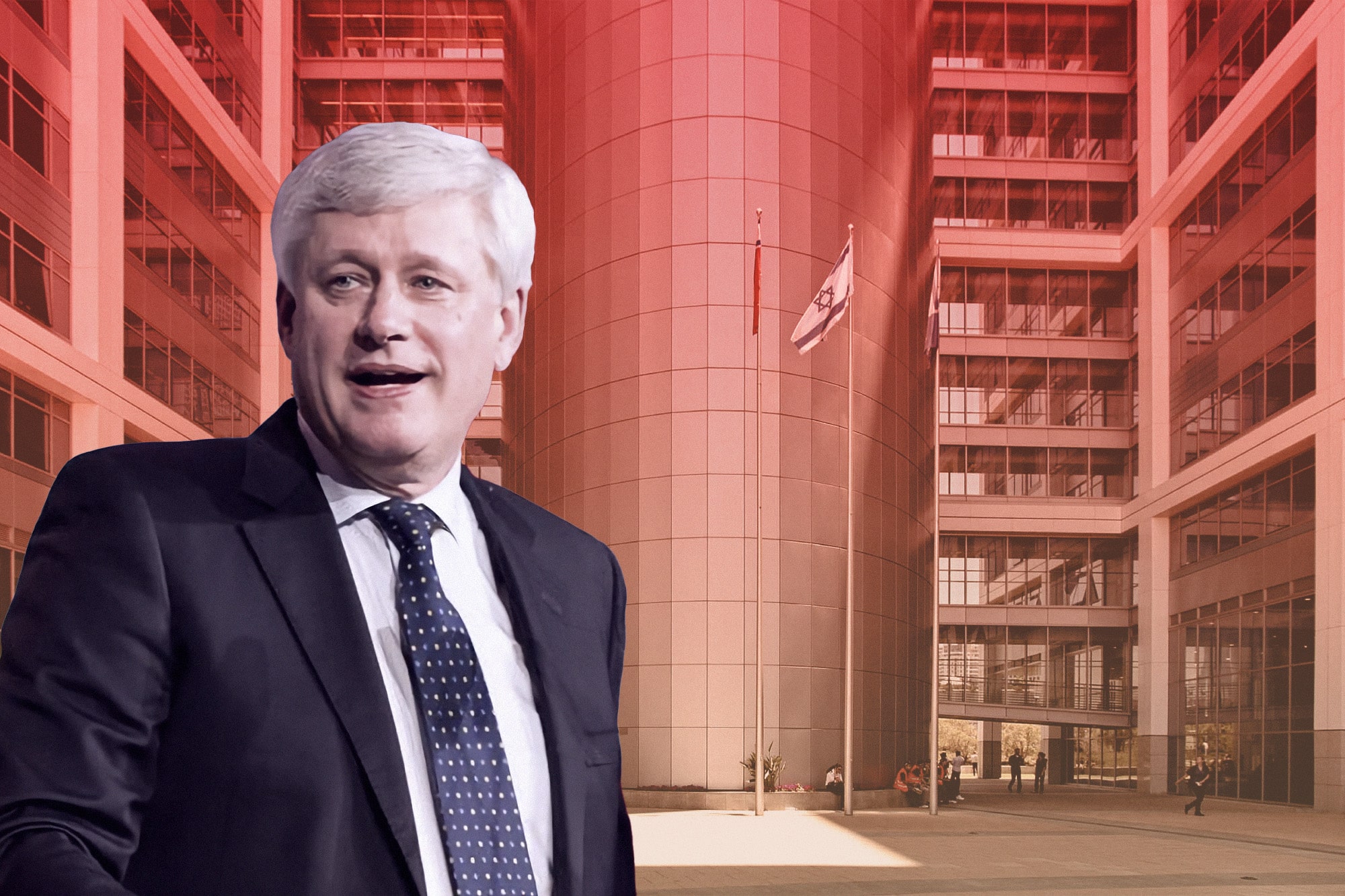 Stephen Harper’s firm pours $350M into developing military tech for Israel