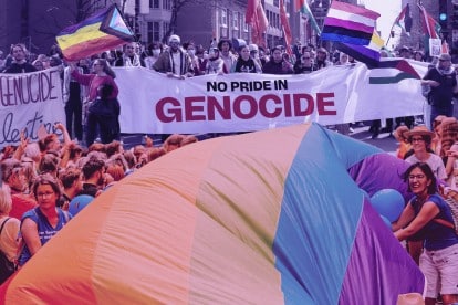 ‘Opposition and rage’: queer groups challenge Pride to divest from Israel