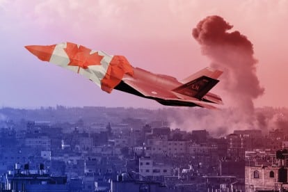 Ottawa-based company is key to keeping Israeli warplanes bombing Gaza