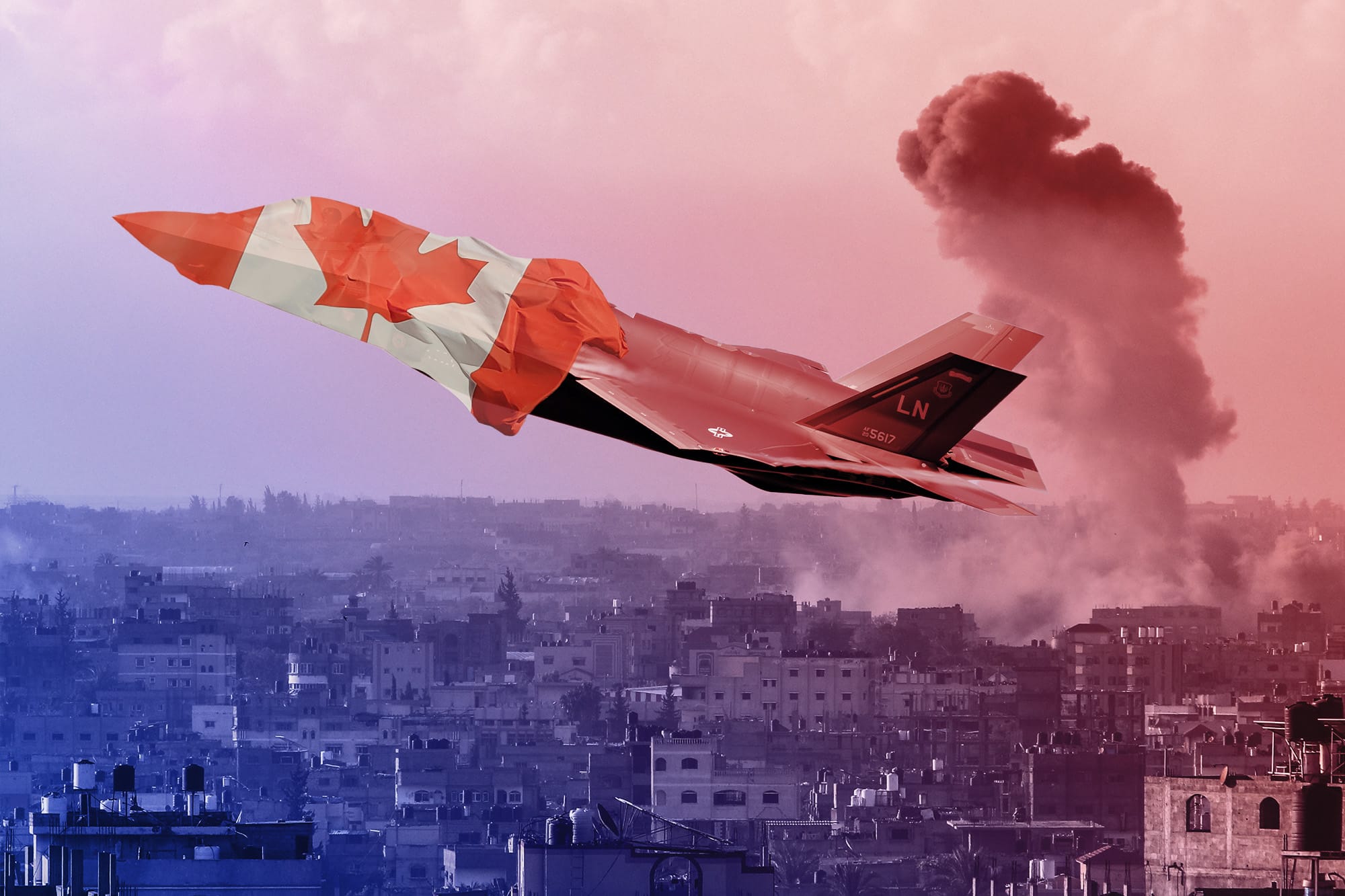 Ottawa-based company is key to keeping Israeli warplanes bombing Gaza