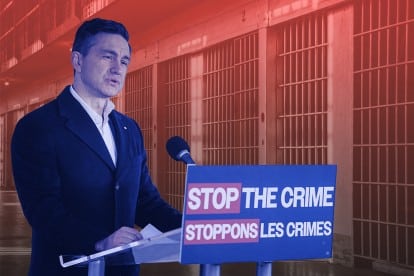 On criminal justice, Pierre Poilievre offers punishment as safety
