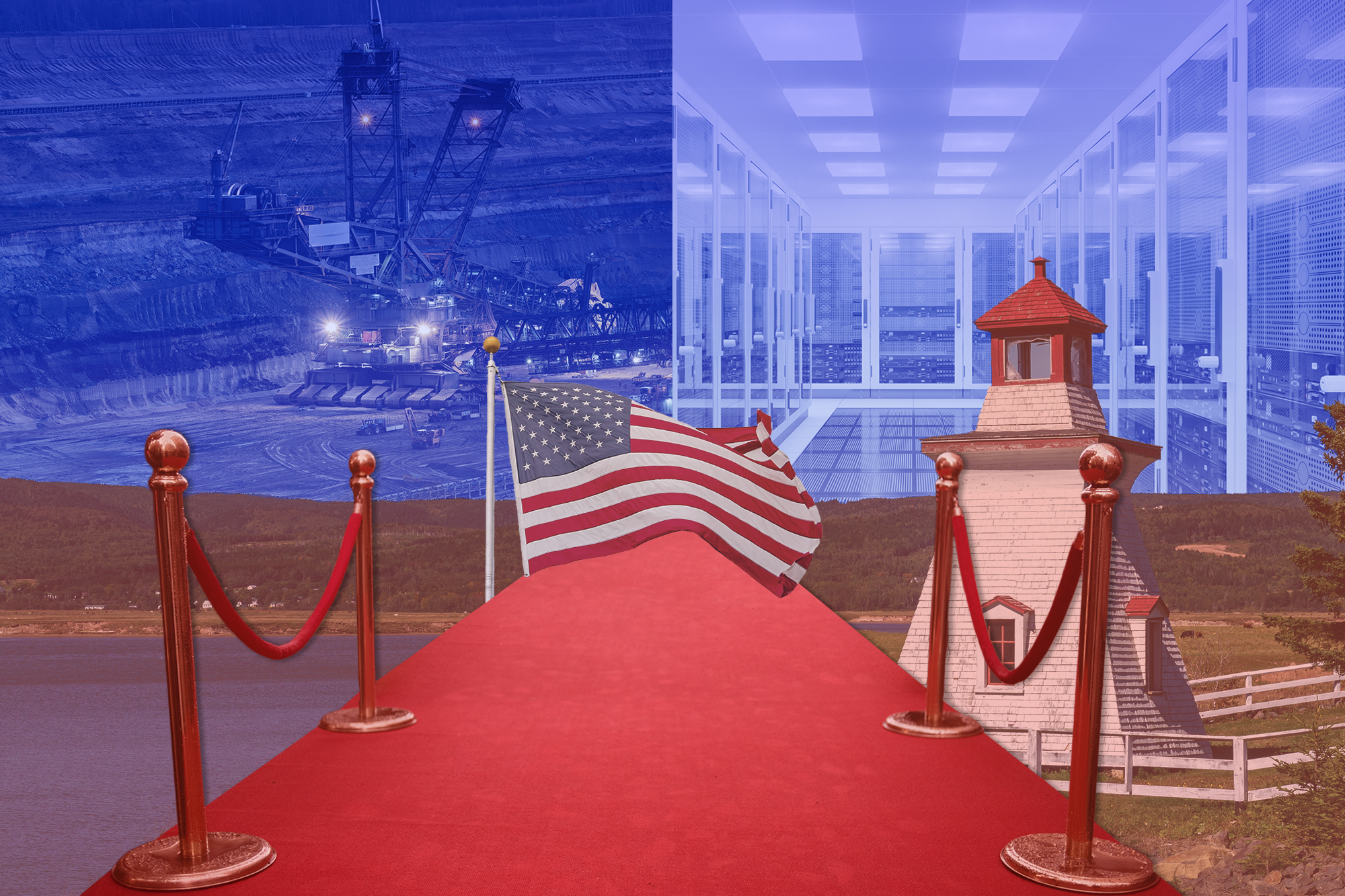 New Brunswick is rolling out the red carpet for U.S.-backed extractive projects